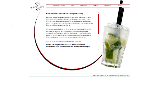 Barkeeper Leasing - Bar Catering, mobile Cocktailbars für Business Events & Privatveranstaltungen